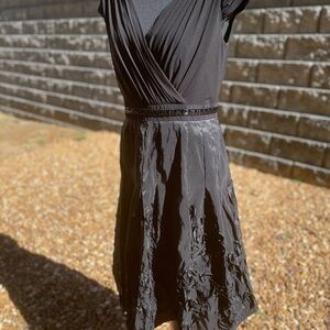 Dress Barn Collection Black Tie Dress Size 10 Glamor Bedazzled Wedding Guest